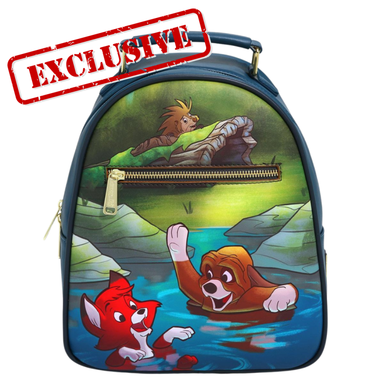 Loungefly Disney Fox and the Hound Water Splash Exclusive Boxlunch