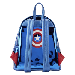 Loungefly Marvel Captain America Metallic Cosplay