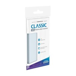 Ultimate Guard 100 protège-cartes refermables Classic Transparent