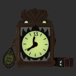 Loungefly DisneyPark Haunted Mansion Clock Crossbody