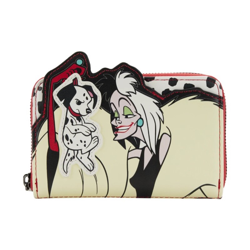 Loungefly Disney 101 Dalmatiens Villains Scene Cruella Wallet