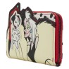 Loungefly Disney 101 Dalmatiens Villains Scene Cruella Wallet