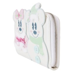 Loungefly Disney Mickey & Minnie Pastel Snowman Wallet