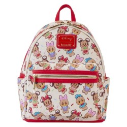 Loungefly Disney Mickey and Minnie Gingerbread Cookie Backpack and Ears