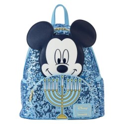 Loungefly Disney Mickey Happy Hanukkah Menorah Backpack
