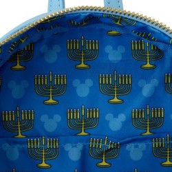 Loungefly Disney Mickey Happy Hanukkah Menorah Backpack