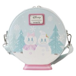 Loungefly Disney Mickey & Minnie Pastel Snow globe Crossbody