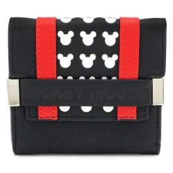 Loungefly Disney Mickey Red Stripes Wallet
