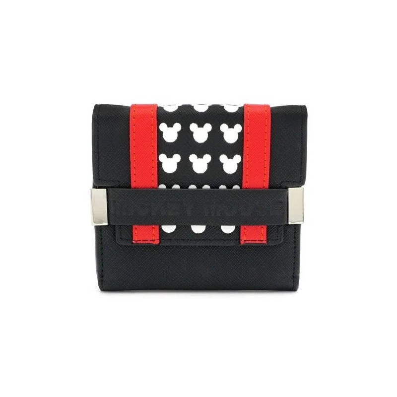 Loungefly Disney Mickey Red Stripes Wallet