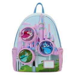 Loungefly Disney Sleeping Beauty Stained Glass Castle Backpack