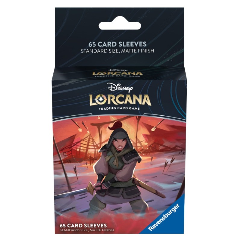 Disney Lorcana TCG - L'ascencion des floodborns - Sleeve Protèges Cartes Mulan