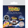 Pack de badges Retour Vers Le Futur