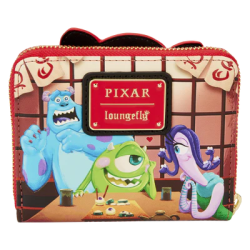 Loungefly Pixar Monsters, Inc. Boo Takeout Zip Around Wallet