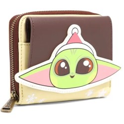 Loungefly Star Wars - The Mandalorian Grogu Xmas Exclusive Wallet