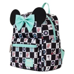 Loungefly Disney Mickey Mouse et Minnie Mouse Date Night Diner Backpack