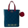 Loungefly Disney Snow White Heritage Velvet Tote Bag