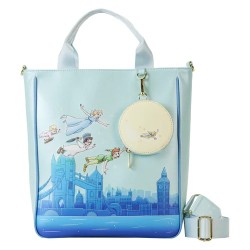 Loungefly Disney Peter Pan You Can Fly Glow Tote Bag