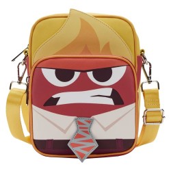 Loungefly Pixar Inside Out Anger Cosplay Passport Bag