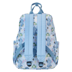 Loungefly Disney Lilo and Stitch Springtime Stitch AOP Full Size Backpack