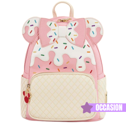 Loungefly Disney Minnie Mouse Pink Sundae Ice Cream Backpack