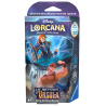 Disney Lorcana TCG - Le retour d'Ursula - Starter Deck Acier et Saphir- Elsa & Hercule