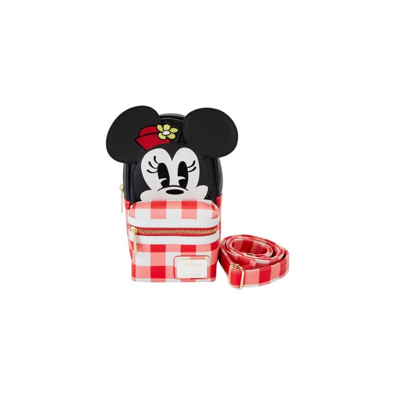 Loungefly Minnie Mouse Cup Holder Crossbody