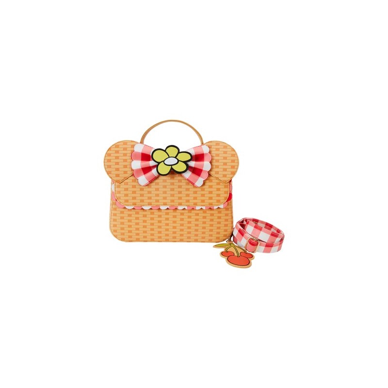 Loungefly Disney Minnie Mouse Picnic Basket Crossbody
