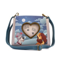 Loungefly Disney Lady and the Tramp Wet Cement Crossbody
