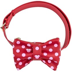 Loungefly Disney Minnie Mouse Pink Polka Dot and Belt