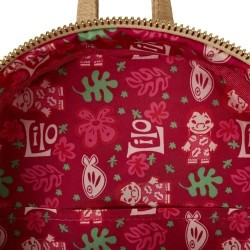 Loungefly Disney Lilo & Stitch Charm Cosplay Backpack