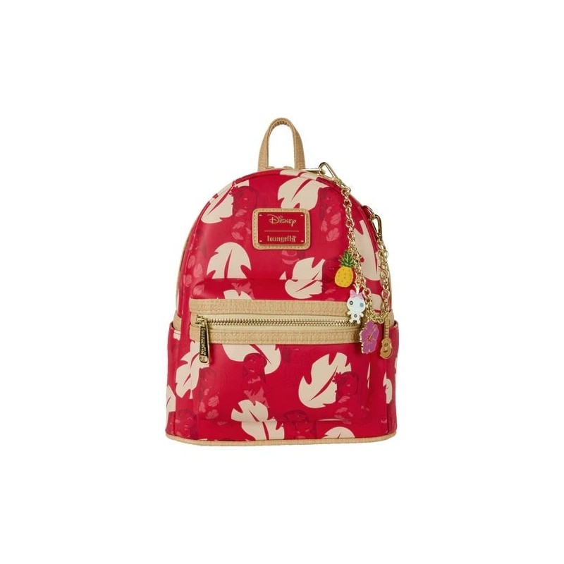 Loungefly Disney Lilo & Stitch Charm Cosplay Backpack