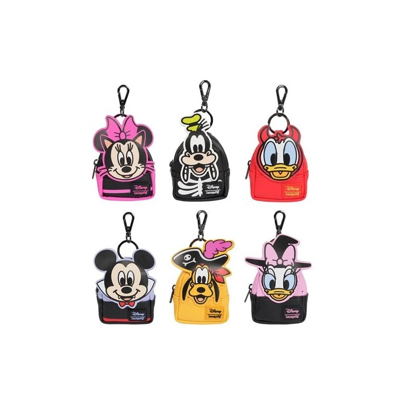 Loungefly Disney Mini Backpack Bag Charm Mystery Box Halloween Edition