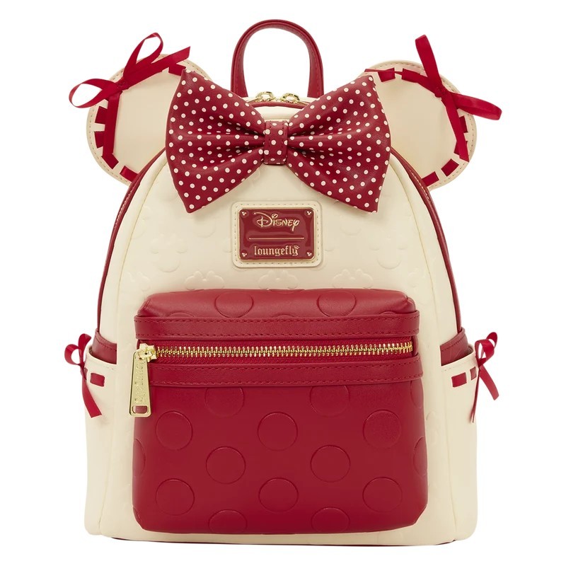 Loungefly Disney Minnie Rock The Dots Backpack