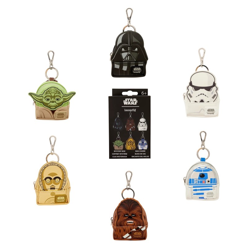 Loungefly Mini Backpack Bag Charm Mystery Box Star Wars Edition