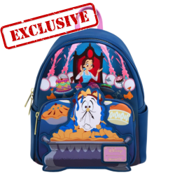 Loungefly Disney Beauty and the Beast Be Our Guest Exclusive Boxlunch